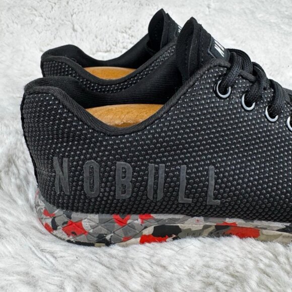 NoBull Trainers Black Red Grey Camo Superfabric Crossfit Gym Shoes W 7.5 M 6 - Picture 2 of 8